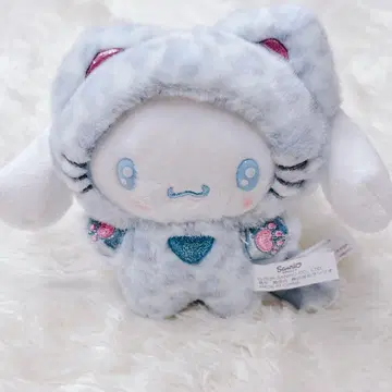 산리오 갸루 고양이 시리즈 마스코트 홀더 시나몬