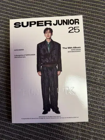 SUPER JUNIOR 25 The 12th Album 은혁