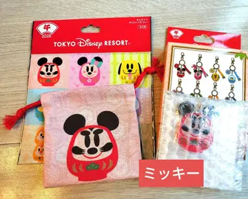 [미키] 키체인 주머니 달마 오쇼가츠 뉴이어 2026