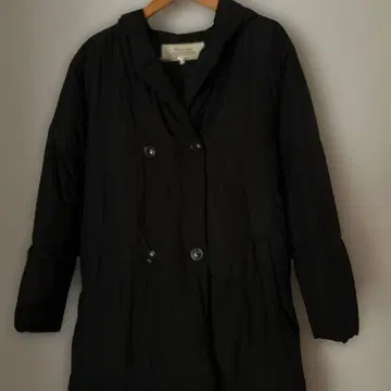 Veritecoeur 다운 코트 후드 & 수납 봉투 포함