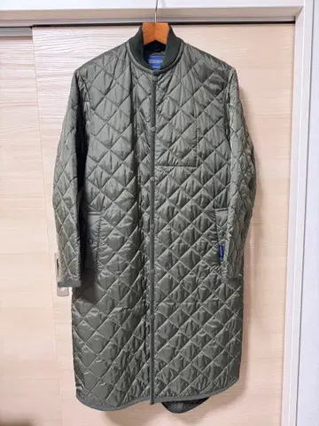 LAVENHAM 퀼팅 자켓 올리브 그린
