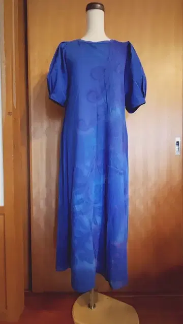 YOKANG 폭신폭신 소매 원피스