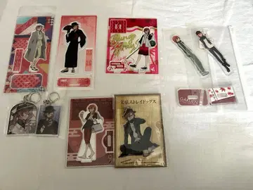 문호 스트레이독스 나카하라 츄야 아크릴 스탠드 키링 묶음 판매