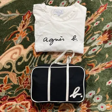 Agnes B 아네스베의 백 + 디 셔츠