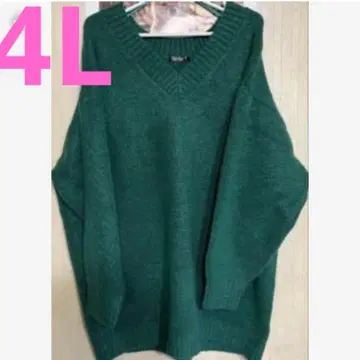 빅 사이즈 니트 스웨터 택 없음 새상품