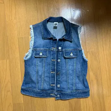 ZUMBA WEAR 데님 베스트 인디고 블루