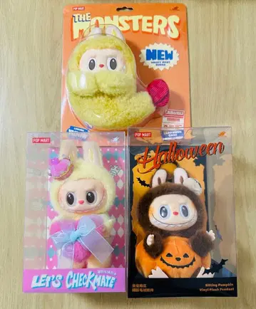 POP MART 러브브 호박 체크메이트 새우