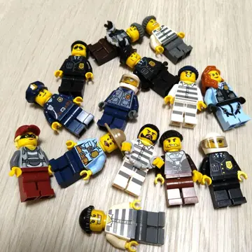 레고 LEGO 시티 미니 피규어 14체 경찰과 도둑