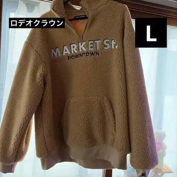 RODEO CROWNS 베이지 플리스 자켓