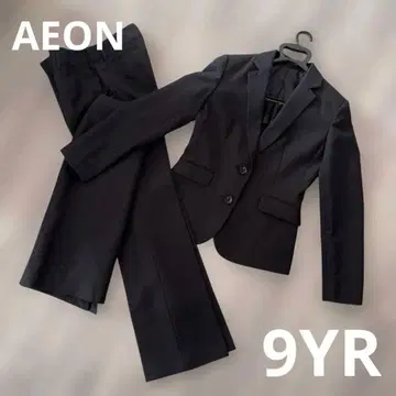 여성용 블랙 포멀 수트 9호 자켓&팬츠