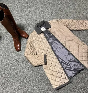 CROCODILE 퀼팅 코트