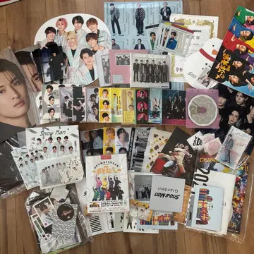 SnowMan 싱글, 굿즈 등 묶음 판매