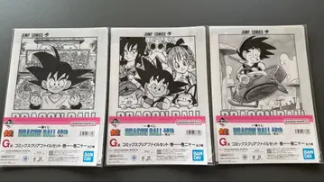 [ 미개봉 ] 드래곤볼 제일복권 40th~그 G상 클리어 파일 3종