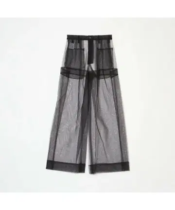 치카키사다 튤 팬츠 BLACK 사이즈 2