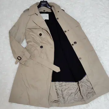 컨디션 최상 매킨토시 던포드 트렌치 면 40 베이지 라이너 포함