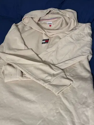 TOMMY JEANS 맨투맨 원피스 (얼룩 있음)