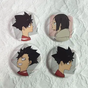 하이큐 유년기 캔뱃지 쿠로오 테츠로 코즈메 켄마