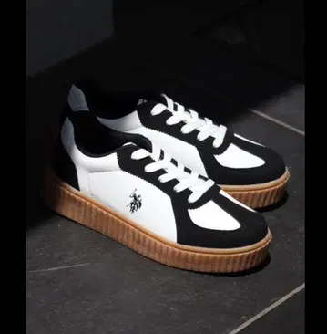 U.S. POLO ASSN. 유에스폴로어슨 통굽 스니커즈 로우컷