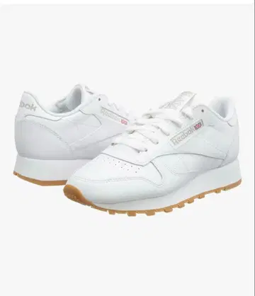 [ 미사용 새상품 ] Reebok Classic 화이트 스니커즈 25CM