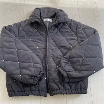 Amourire 미착용 펄 퀼팅 자켓 L