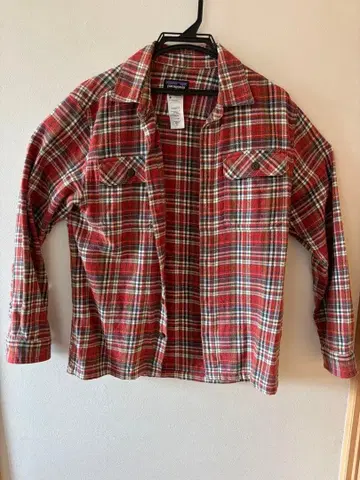 patagonia 남성용 XS 체크 무늬 플란넬 셔츠