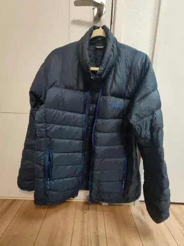 마무트 네이비 다운 자켓