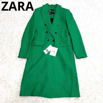 [ 새상품 택 포함 ] ZARA 자라 더블 체스터 마코 코트
