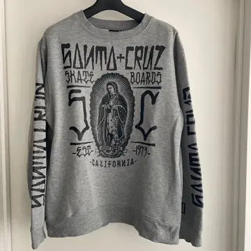 SANTA CRUZ 그레이 트레이닝복