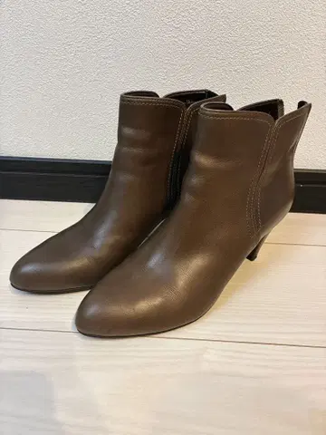 EIZO 브라운 가죽 부츠 24.5cm