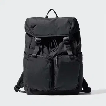 컨디션 최상 UNIQLO 유니클로 멀티 포켓 백팩 블랙 신가성비