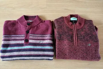 크로커다일 스웨터 2점 판매