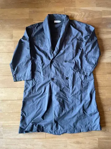 Graphpaper 더블 롱 코트 사이즈 2 그레이 그라프 페이퍼