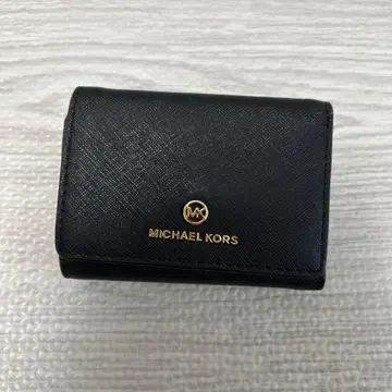 MICHAEL KORS 3단 폴더형 지갑 블랙