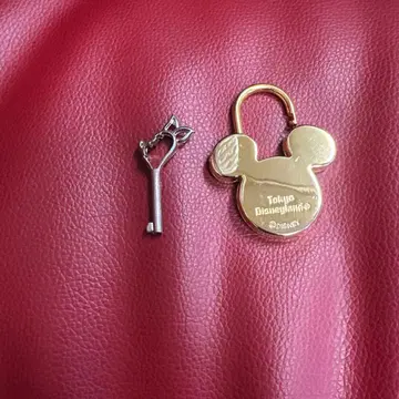 도쿄 디즈니랜드 미키마우스 키링 자물쇠