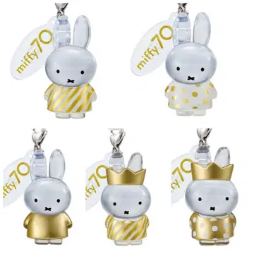 미피 70주년 기념 메지루시 액세서리 5개 세트