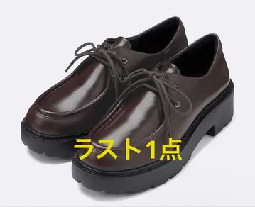 [ 완판템 ] 볼륨 밑창 로리안 신발 다크 브라운