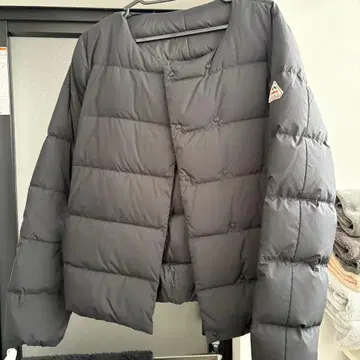 PYRENEX 그레이 다운 자켓 FR 38 / JP 40