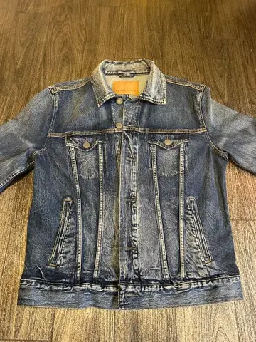 아메리칸 이글 다크 블루 데님 자켓