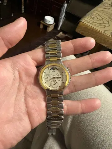 레어! 세이코 SEIKO 7A48 문페이즈