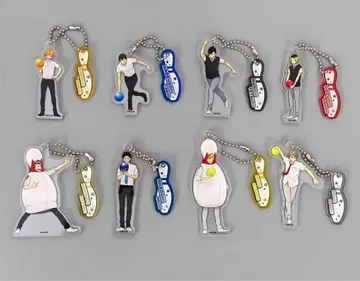 하이큐!! x 라운드 원 트레이딩 아크릴 키홀더 ROUND1 콜라보