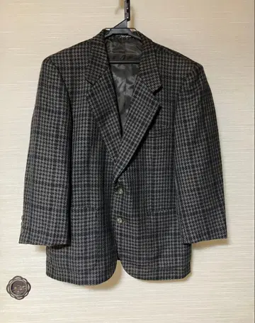 MATSUYAMA 체크 무늬 테일러드 자켓