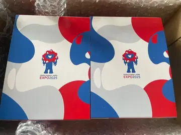 EXPO2025 광학 유리 3D 페이퍼 웨이트 2종 세트