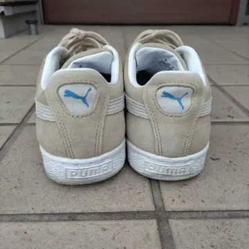 PUMA 베이지 스웨이드 스니커즈