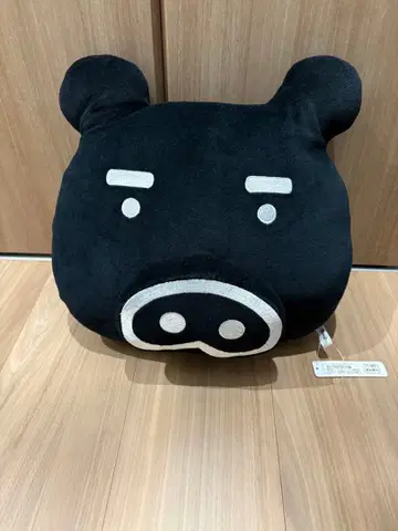 레어 TBS BooBo 부부 봉제 인형 쿠션 페이스