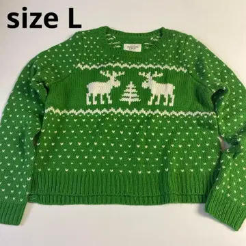 아바클로 니트 스웨터 SIZE L