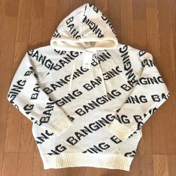 택 포함 새상품 GYDA 니트 후드티