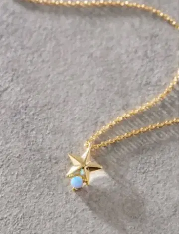 스타 모티브 목걸이 이아파피요네