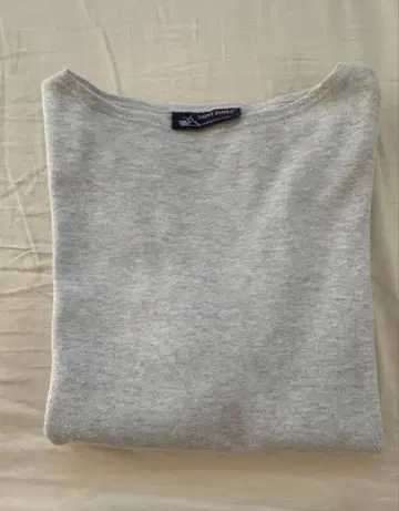 세인트 제임스 긴팔 상의 라이트 그레이