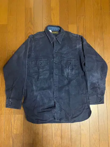 블랙 택 Eddie Bauer 샤모아 아크로스 긴팔 셔츠