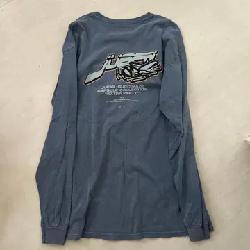 JUEMI 롱 슬리브 T셔츠 다크 블루